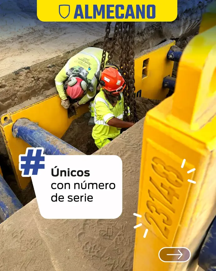 Entibados con número de serie