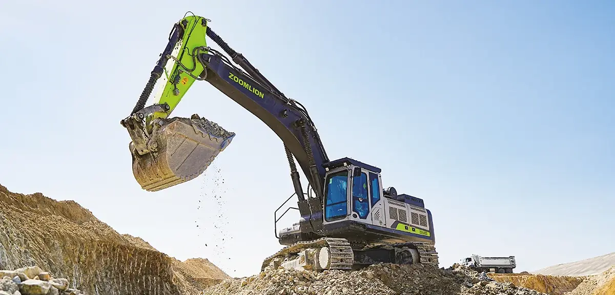 Excavadora Hidráulica Zoomlion ZE500G está diseñada para operaciones de alto rendimiento
