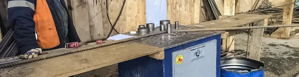 Dobladora OFMER de barras para la construcción